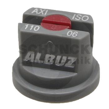 Flachstrahldüse AXI 110° Grau