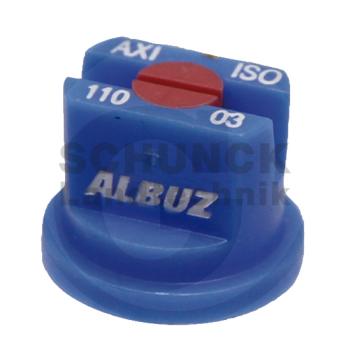 Flachstrahldüse AXI 80° Blau