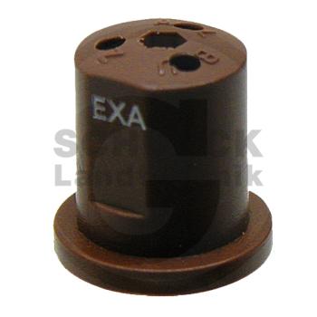 Flüssigdüngerdüse 3-Loch EXA Braun