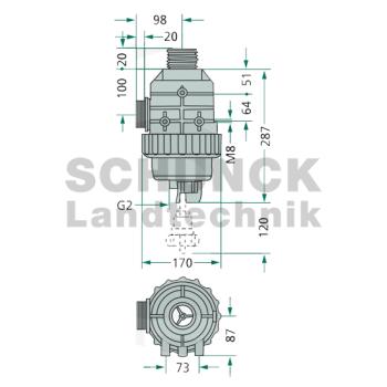 ARAG Saugfilter