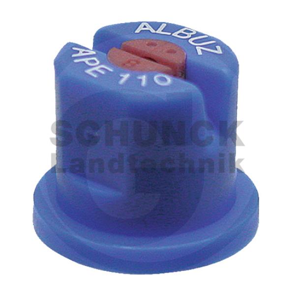 Flachstrahldüse APE 80° Blau