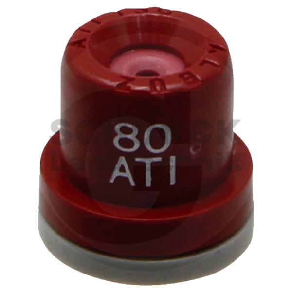 Hohlkegeldüse ATI 80° Weinrot