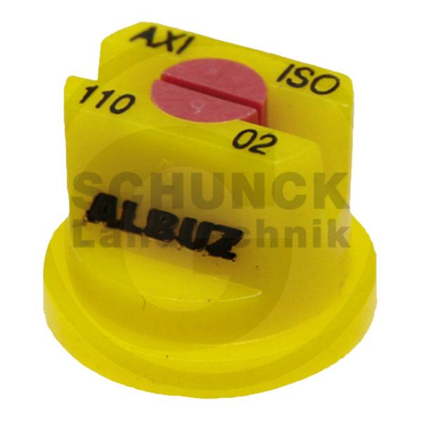 Flachstrahldüse AXI 110° Gelb